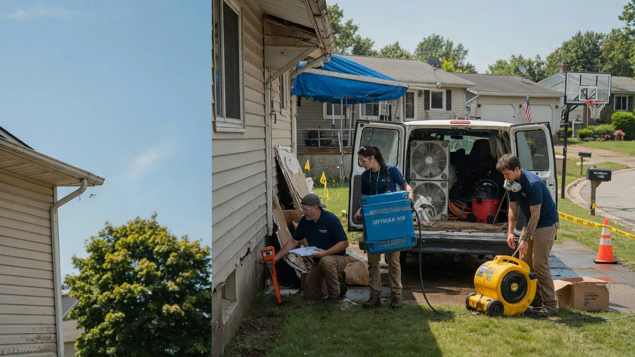 Ceiling Leak Cleanup in Liberty Center, IA near me