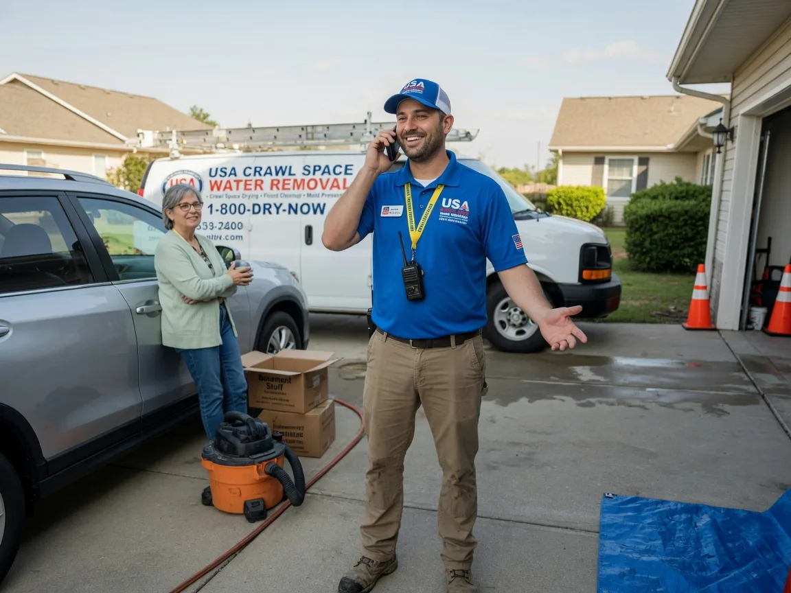 Crawl Space Water Removal Liberty Center, IA FAQs